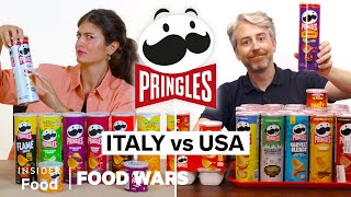 US vs Italy Pringles  Food Wars  Insider Food [upl. by Matthieu37]