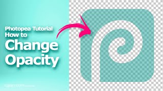 How to change opacity in Photopea [upl. by Ydnar978]