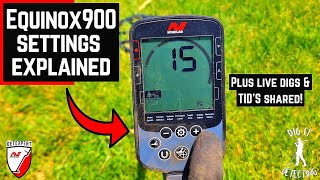 Minelab Equinox 900 Easy Coin Settings Explained Avoid The Trash amp Find The Treasure [upl. by Alekahs]