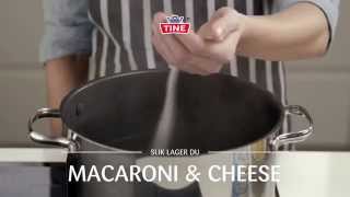 MatSans® Slik lager du USAfavoritten macaroni and cheese [upl. by Airdnax]