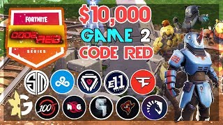 10000 🥊CodeRed Duo Tournament🥊 Game 2 Fortnite [upl. by Damara]