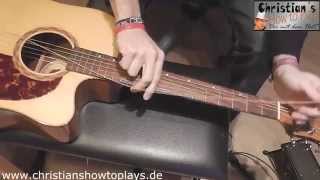 Saitenwechsel an der Akustik Western Gitarre  Tutorial mit vielen Tipps [upl. by Grannie]