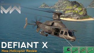 DEFIANT X  New Events Free Helicopter Full Review  Modern Warships [upl. by Ahseal]