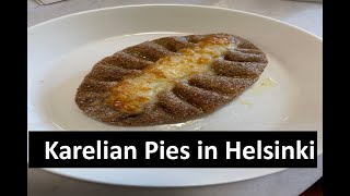 Karelian Pies in Helsinki [upl. by Ahcurb355]