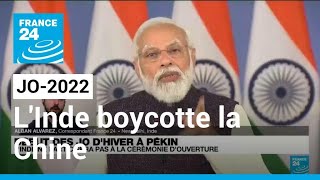 Début des JO dhiver à Pékin  lInde boycotte la cérémonie douverture et tourne le dos à la Chine [upl. by Leeann479]