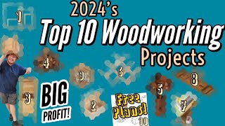 10 Projects That Sell All Year FREE PLANS makemoneywoodworking projectsthatsell woodworking [upl. by O'Reilly]