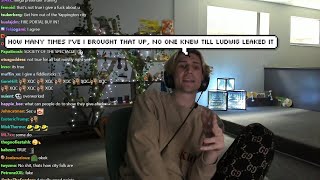 xQc says quotNo One Caredquot about Him Aiding 400K of Damage from the quotSlicker Scamquot [upl. by Adimra]