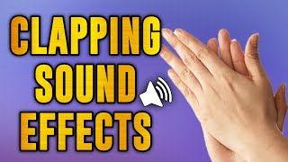 clapping sound effects  audience clapping sound  one person clapping sound [upl. by Ludly]