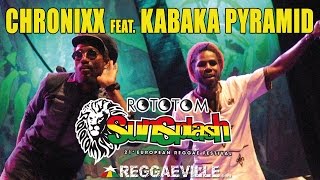 Chronixx amp Kabaka Pyramid  Selassie Souljahz  Rototom Sunsplash 2014 8192014 [upl. by Sokin733]