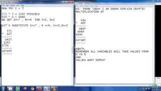 ELITMUS QUESTION CRYPTARITHMETIC MULTIPLICATION FREQUENTLY ASKED PROBLEM WITH SOLUTION [upl. by Armelda]