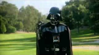 Darth Vader Play Golf  a Spike TV Commercial [upl. by Sollie]