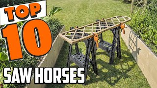 Best Saw Horse In 2024  Top 10 Saw Horses Review [upl. by Llevrac]