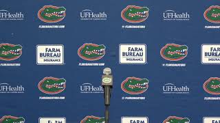 Florida Gators Football  Miami Post Game Press Conference [upl. by Bendicta]