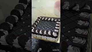 Square chocolate cake easy decorations ideas customer ke kahane per banaya shortsfeed shorts [upl. by Oinesra]