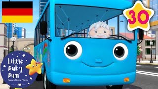 Die Räder vom Bus  Teil 15  Autos für Kinder  Kinderlieder  Little Baby Bum Deutsch [upl. by Wey]