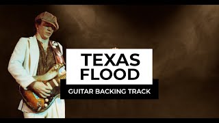 SRV Texas Flood Guitar Backing Track  Stevie Ray Vaughan Blues Jam in G with Organs [upl. by Nekciv]