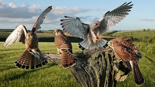 Kestrel Dad Raises Chicks Alone After Mum Disappears  Full Story  Mr amp Mrs Kes  Robert E Fuller [upl. by Lamrej125]