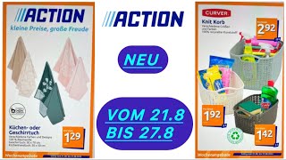 ACTION Prospekt Werbung und Angebote Gültig von 21824 Werbung DE [upl. by Gaylor137]