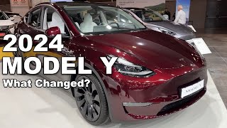 New 2024 Tesla Model Y Is Here With New White Interior Softer Seats And More [upl. by Hogue386]