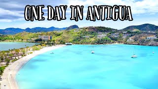 ONE DAY IN ANTIGUA  Exploring a Caribbean Island [upl. by Hetty]