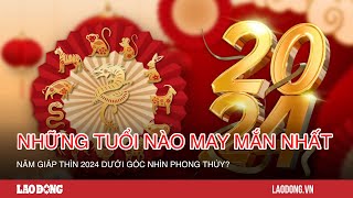 Những tuổi nào may mắn nhất năm Giáp Thìn 2024 dưới góc nhìn phong thủy Báo Lao Động [upl. by Laubin]