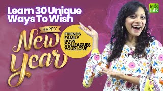 30 Unique Ways To Wish Happy New Year 2023 🥳  New Year Messages Wishes amp Greetings [upl. by Malanie]