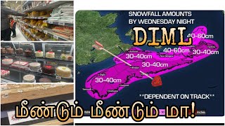 DIML Canada TamilPreparing for Next Winter Stormமீண்டும் கனடாவில் குளிர்கால புயல்Canada Tamil [upl. by Shirk606]