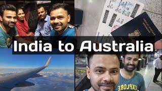 India to Australia  Quantas Airline  IND to AUS  India to adelaide [upl. by Tamas]