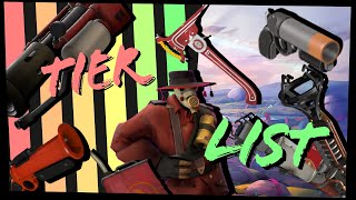 TF2 Pyro Weapons Tier List [upl. by Aseuqram]