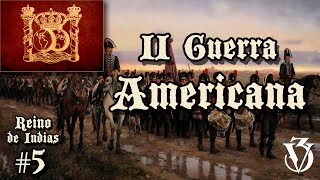 VICTORIA 3  Reino de Indias 🌎  5 Nos ataca Estados Unidos [upl. by Nitsua645]