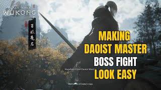 Making HundredEyed Daoist Master Look Easy  Boss Fight  Black Myth Wukong [upl. by Docile]