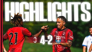 AC Milan 42 Novara  First goals for Chukwueze and Okafor  Highlights [upl. by Quinlan707]