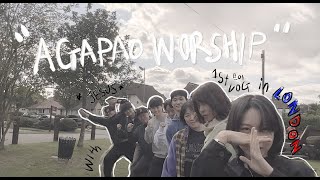 AGAPAO Vlog Agapao Worship 1st Vlog in London [upl. by Aisnetroh]