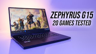 Ryzen 9 4900HS In Gaming ASUS Zephyrus G15 Benchmarked [upl. by Mathew]