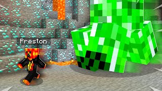 How to PRANK Preston with GIANT Creepers [upl. by Sunshine]