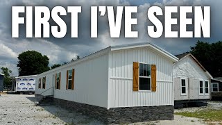 WOW I dont RUN across single wide mobile homes like this OFTEN Prefab House Tour [upl. by Berardo870]