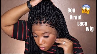 This Looks So Realistic 🤔👀  Box Braid Lace Frontal Wig  RayzeeSignatureHairs [upl. by Elonore]