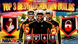 TOP 3 BEST LOCKDOWN BUILDS IN NBA 2K25 BEST SHOOTING LOCKDOWN BUILDS 2K25 [upl. by Drawd79]