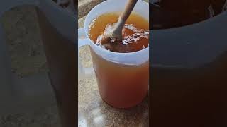 Easy AF iced peach tea  The easy way peach tea minutemaid lipton refreshing [upl. by Adnuahsar]