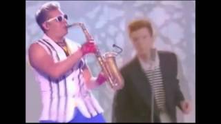 10 hours Rick Rolld  epic sax guy [upl. by Yedoc164]