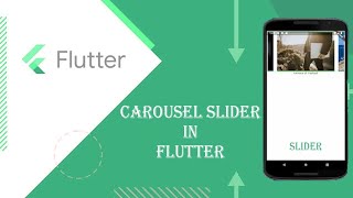 Carousel Slider in Flutter  Flutterverse flutter androidstudio carouselslider slider [upl. by Nodnahs]