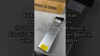 Ebike Battery 48v 14ah Down Tube LithiumIon Battery with Charger shorts unboxing ebikebattery [upl. by Nywg]