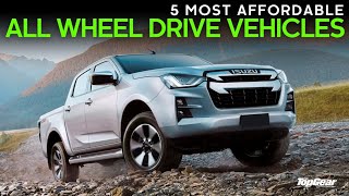 5 Most Affordable All Wheel Drive Vehicles [upl. by Orfield288]