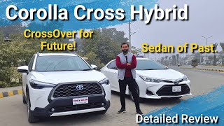 Toyota Corolla Cross Hybrid 2024 Review  Corolla of Future  PKD MotorSport [upl. by Ahseetal375]