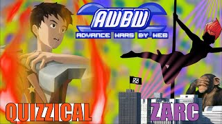 Nutty Lower Level AWBW Games Quizzical Vs Zarc Std Golden Probe Redux [upl. by Harewood598]