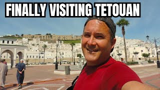 FINALLY VISITING TETOUAN 🇲🇦 زرنا المدينة الجميلة تطوان Swiss Family Travels [upl. by Eittik]