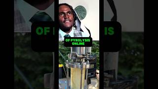 PYROLYSIS  Plastic into FUEL ⛽️ science education pyrolysis naturejab gas cars viral [upl. by Guidotti]