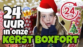 24 UUR IN ONZE KERST BOXFORT 🎄🌜 Broer en Zus TV 413 [upl. by Judsen]