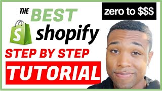 The Best Shopify Tutorial For Beginners 2023  How To Create A Dropshipping Store With No Money [upl. by Ariik674]