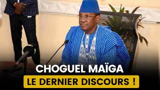 CHOGUEL MAÏGA  DERNIERS MOTS AVANT DE QUITTER LA PRIMATURE [upl. by Ydnagrub]